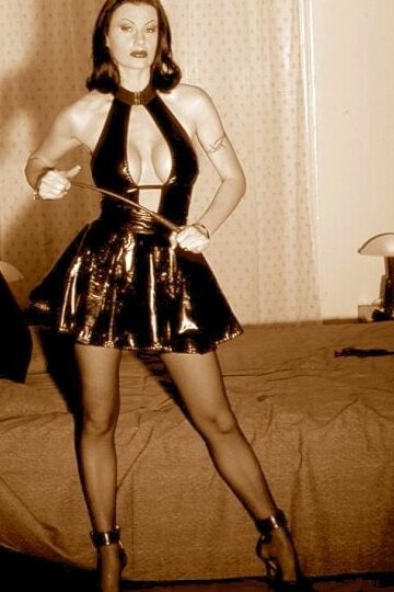 Retro Vintage Leather Latex Rubber