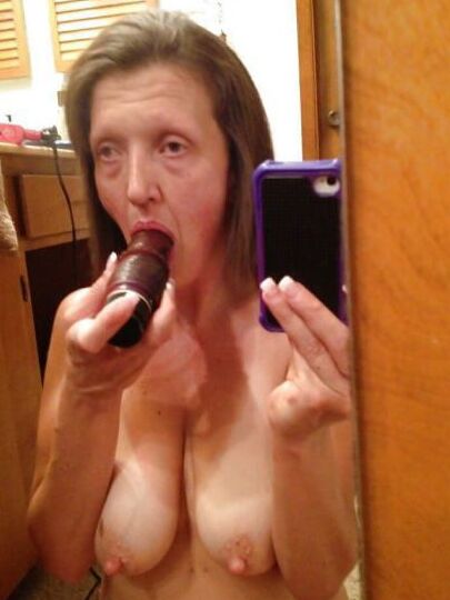 Granny loves taking selfies !