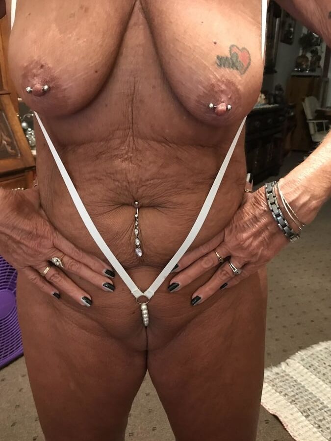 Blonde tan mature GILF
