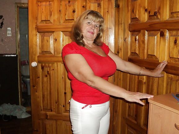 Clothed Mature - Big Boobs