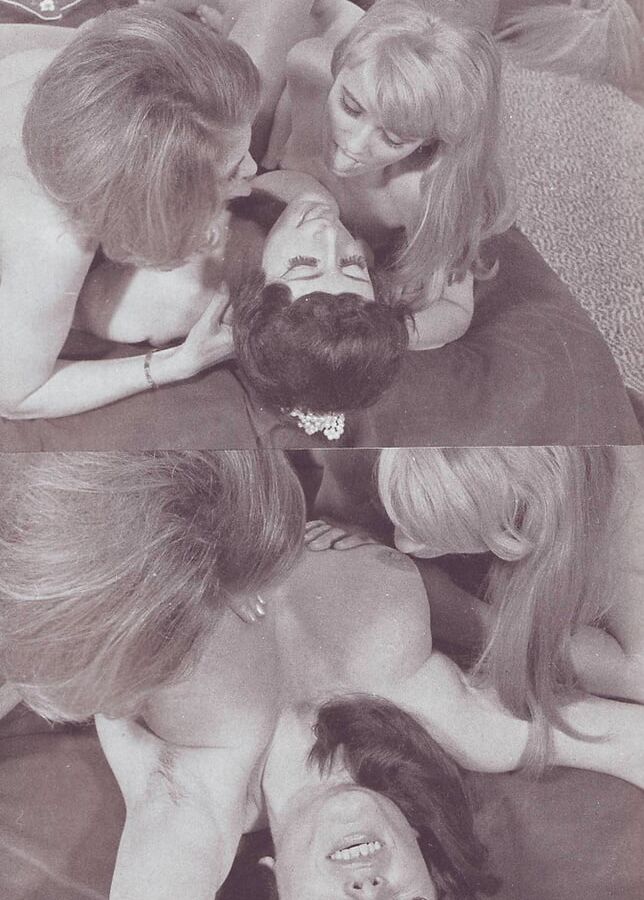 Vintage Magazine Sex Trio &;s