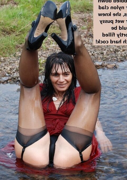 Wet - in more ways than one!