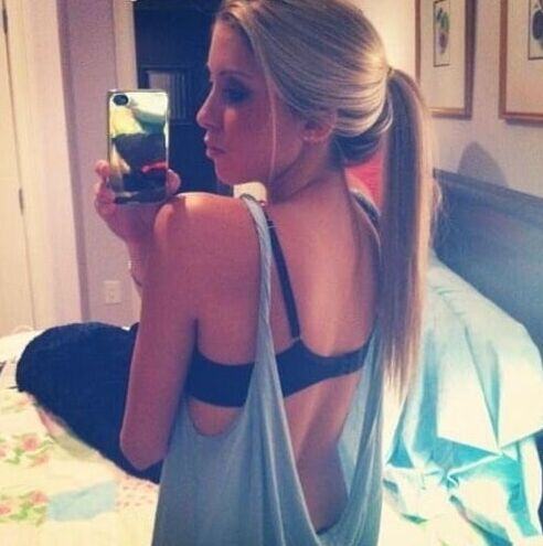 Sexy blonde tits