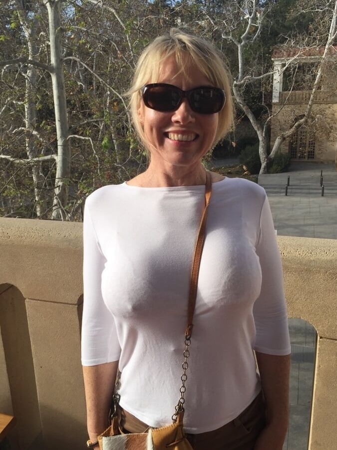 Blonde milf