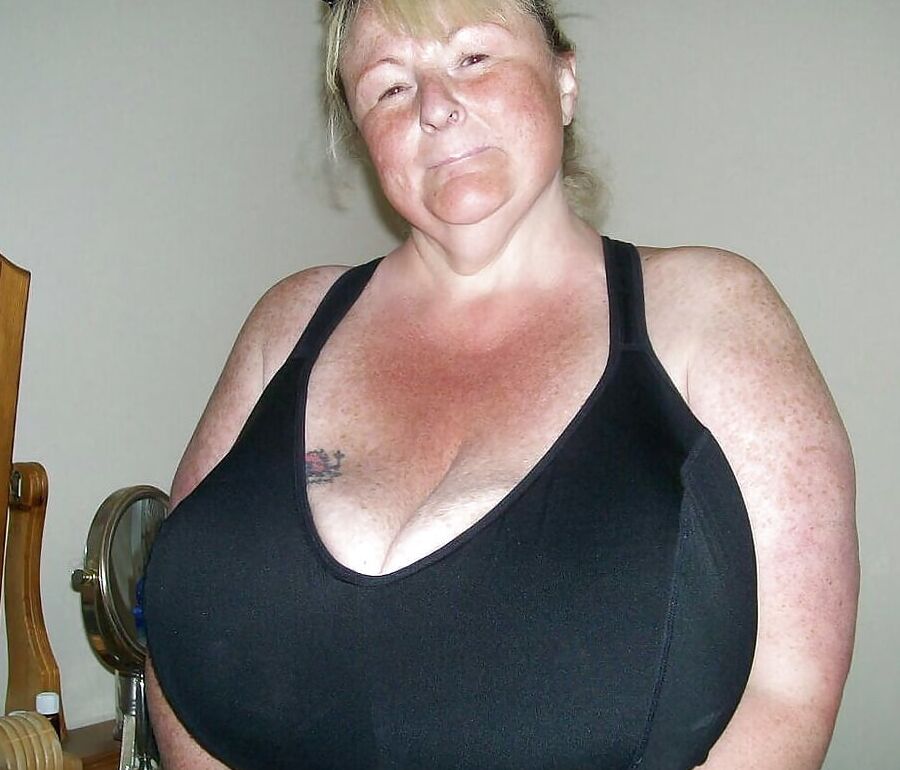 Clothed Mature - Big Boobs