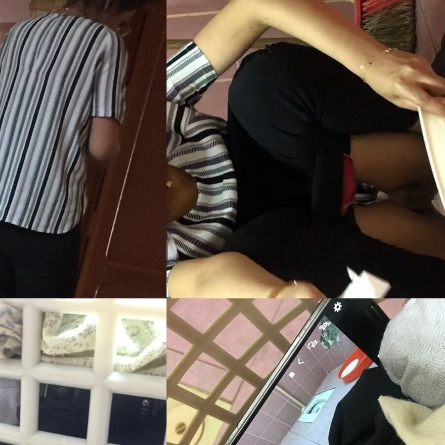 Upskirt sister voyeur