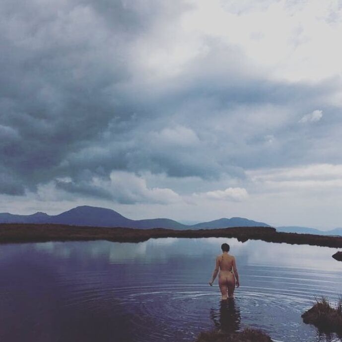 Tranquillity and nude