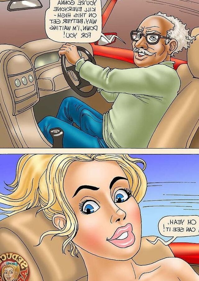 SDRUWS - GRANDPA GOT HOT WHEELS CARTOON