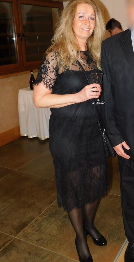 Wedding Guests in Pantyhose