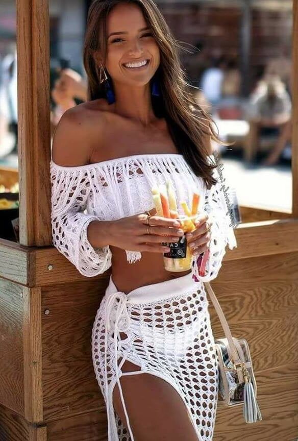 White babe