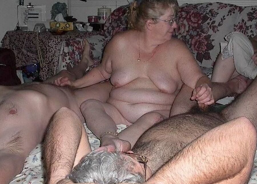 hold two dick (Granny and Milf)