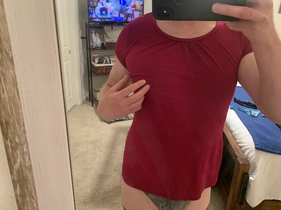 Sexy boy in transition