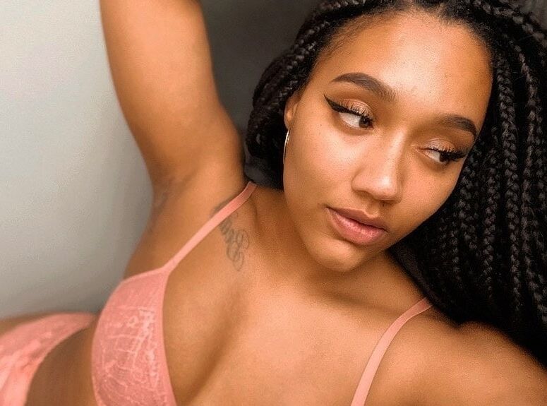 Ebony on Pole
