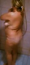 Wife naked in shower.