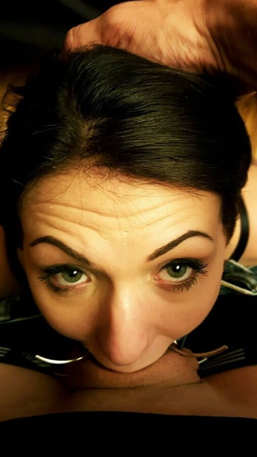 Girls in gag