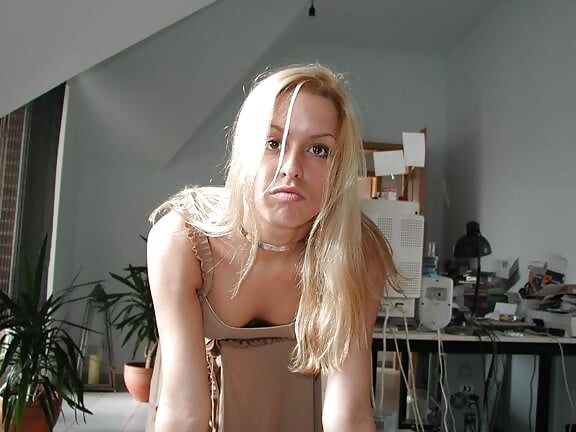 Blonde submissive