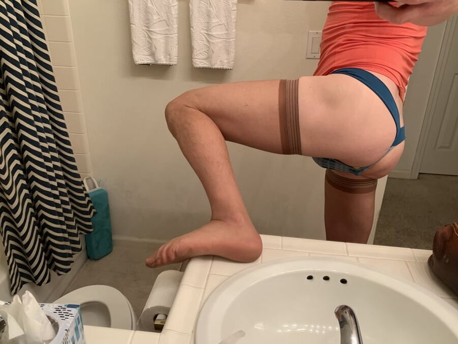 Sexy boy in transition