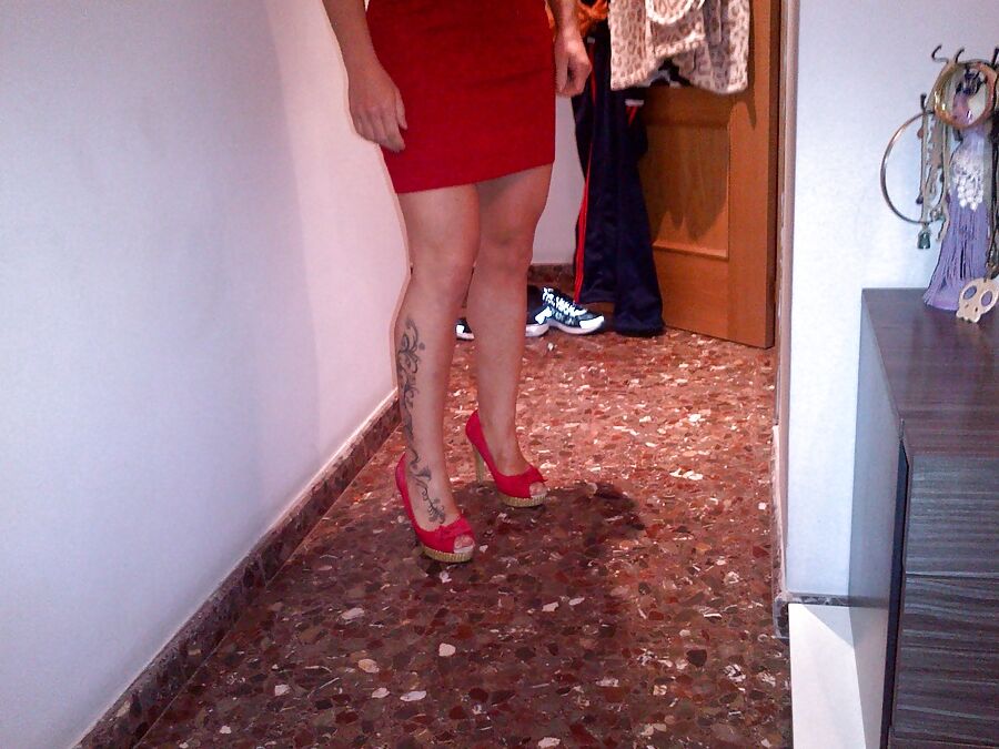 Body azul con tacones