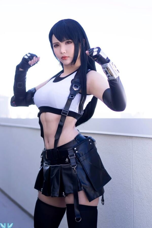 Hana Bunny Tifa Lockheart Cosplay