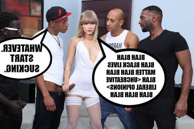 Celebrity gangbang captions