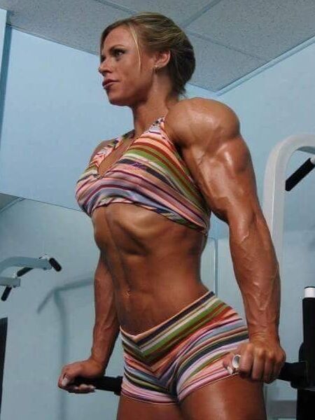 Christine Roth! Blonde Muscled &amp; Gorgeous!