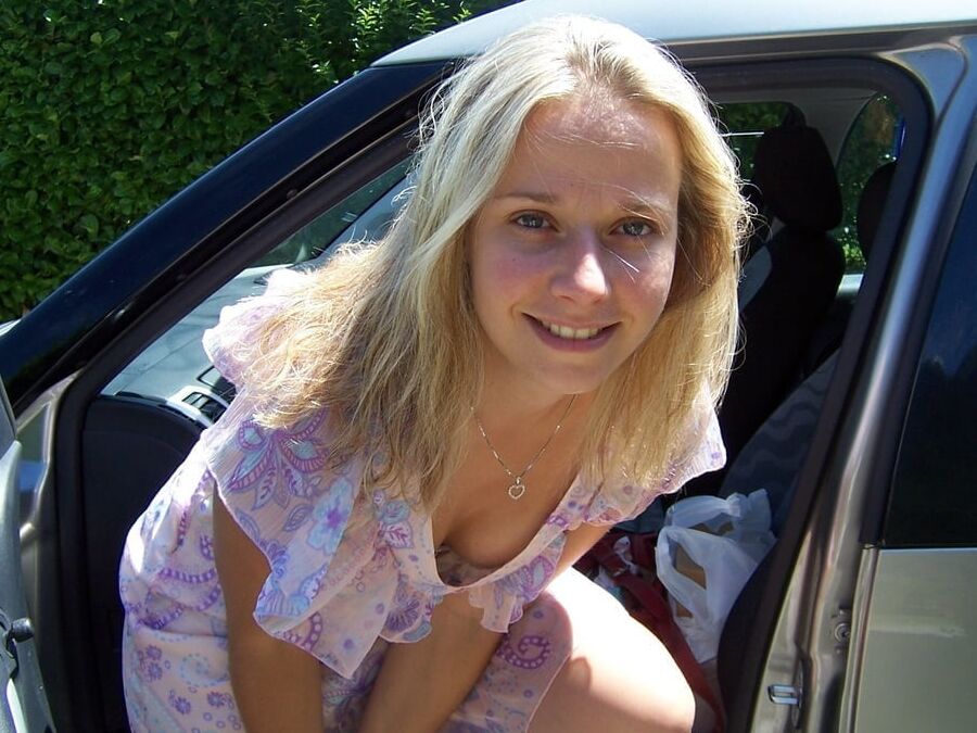 blonde young milf exposed