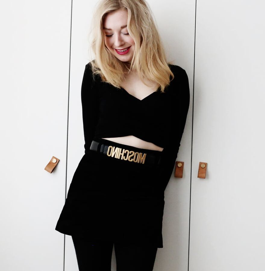 Cute Blonde GF in Tights (Pantyhose)