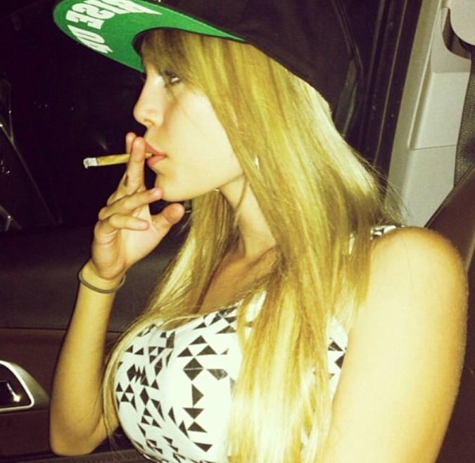 Girl Who Loves Weed