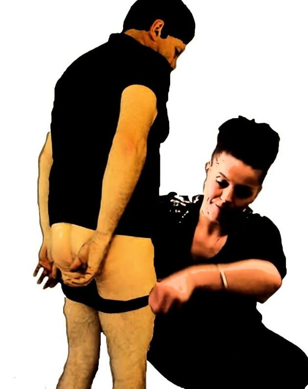 Stripping Her Boy