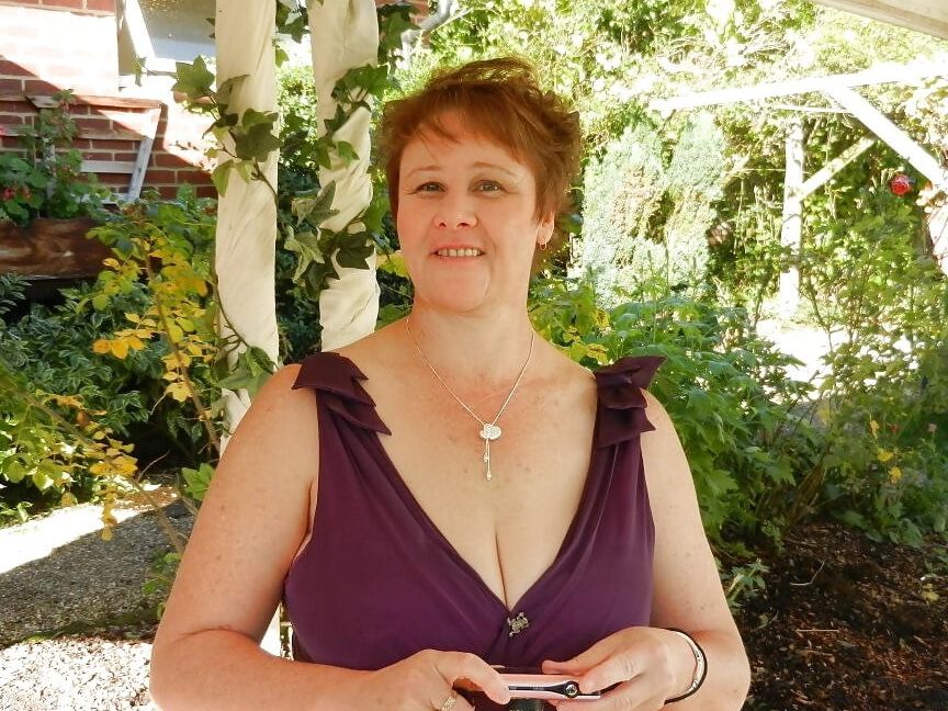 Clothed Mature - Big Boobs