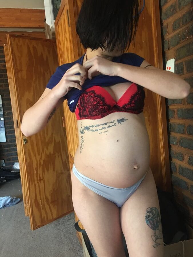 My beautiful pregnant wife.. what a woman