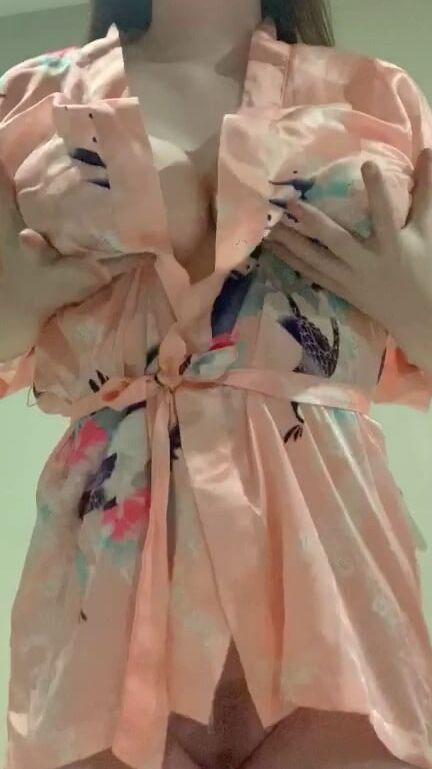I love the feel of silk