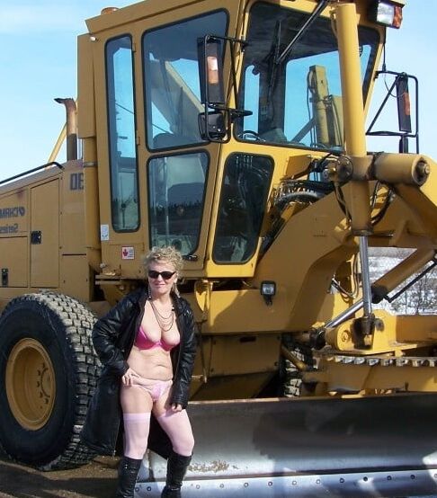 Nudity on Heavy Equipment