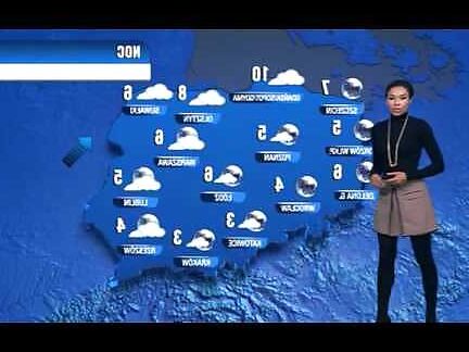 British weather presenter Alina Jenkins