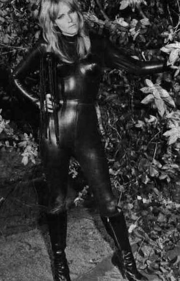 Retro Vintage Leather Latex Rubber
