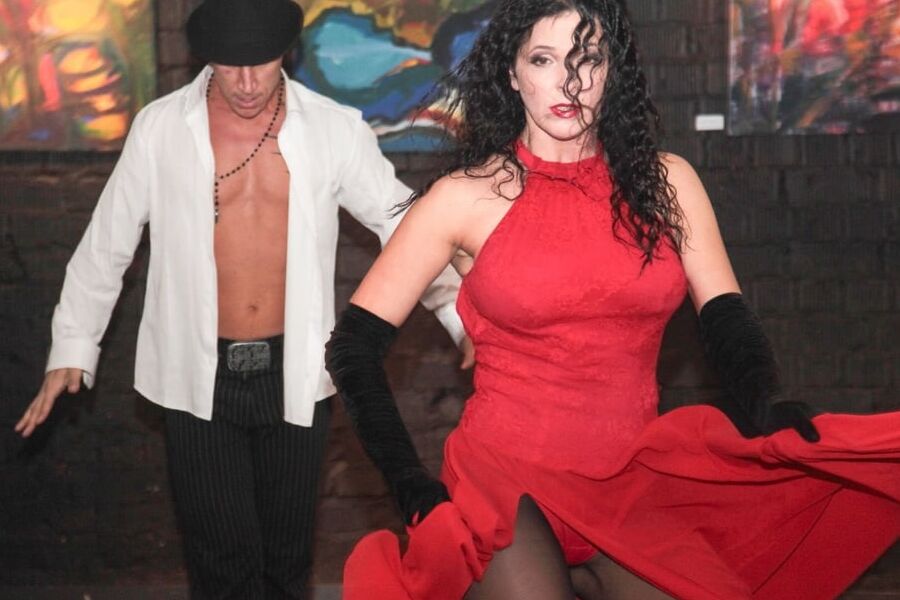 Mature Performers on Stage