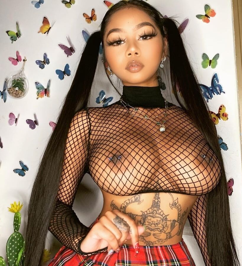 nipples through tops