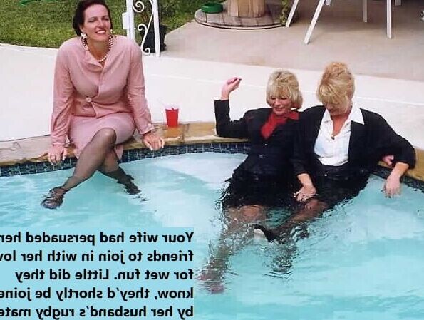 Wet - in more ways than one!