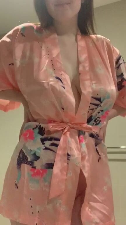 I love the feel of silk