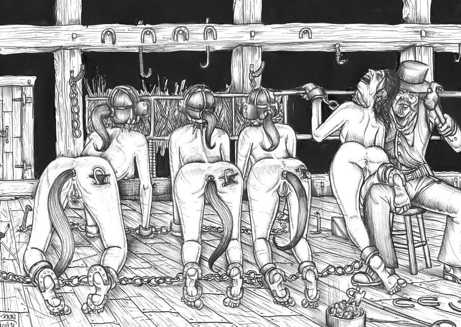 Extreme BDSM art....