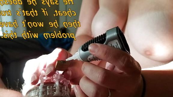 Chastity captions I made....
