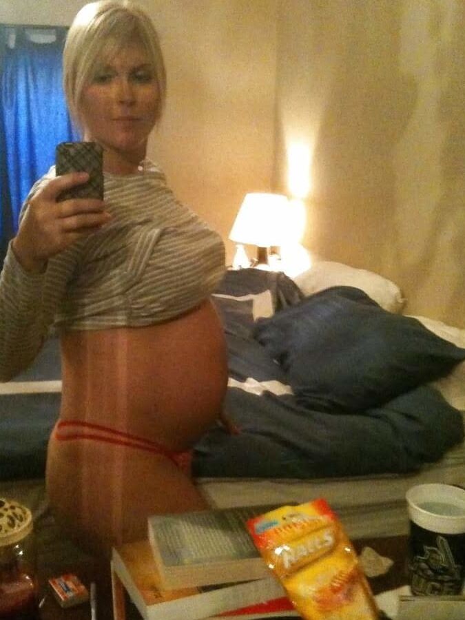 sexy amateur busty blonde MILF wife