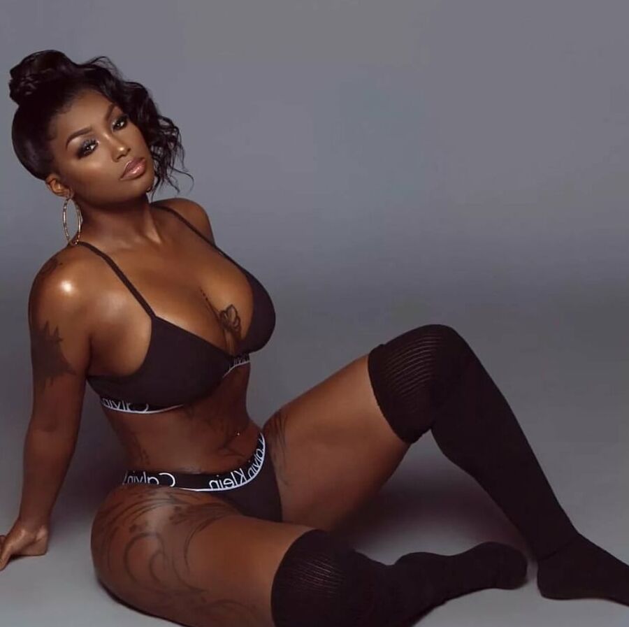 Ebony Stockings Lingerie