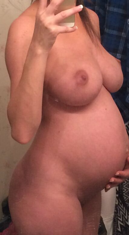 Pregnant amateur E breast part