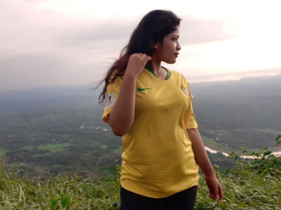 The beautiful Saira Mahi from Bangladesh
