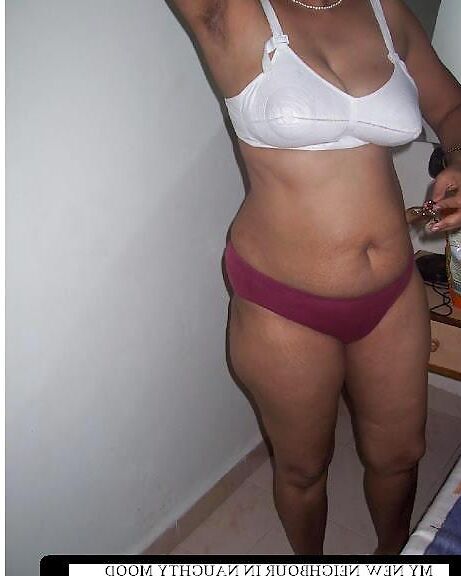 Chubby Neighbour on balcony