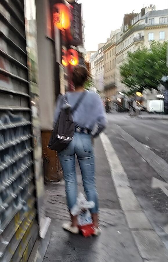 A french blond girl waiting for her hubby