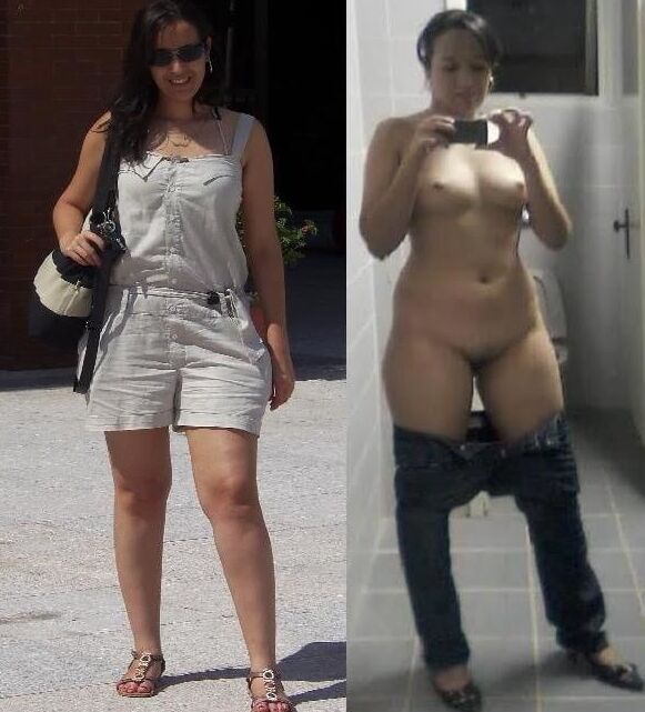 vestidas y deznudas