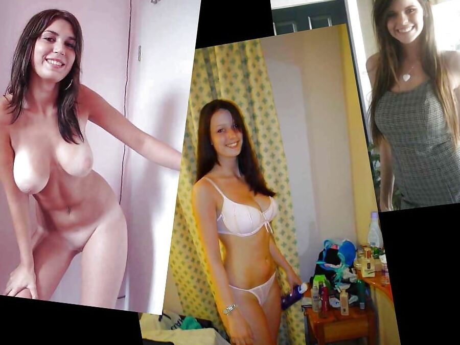 Young big tited brunette babe