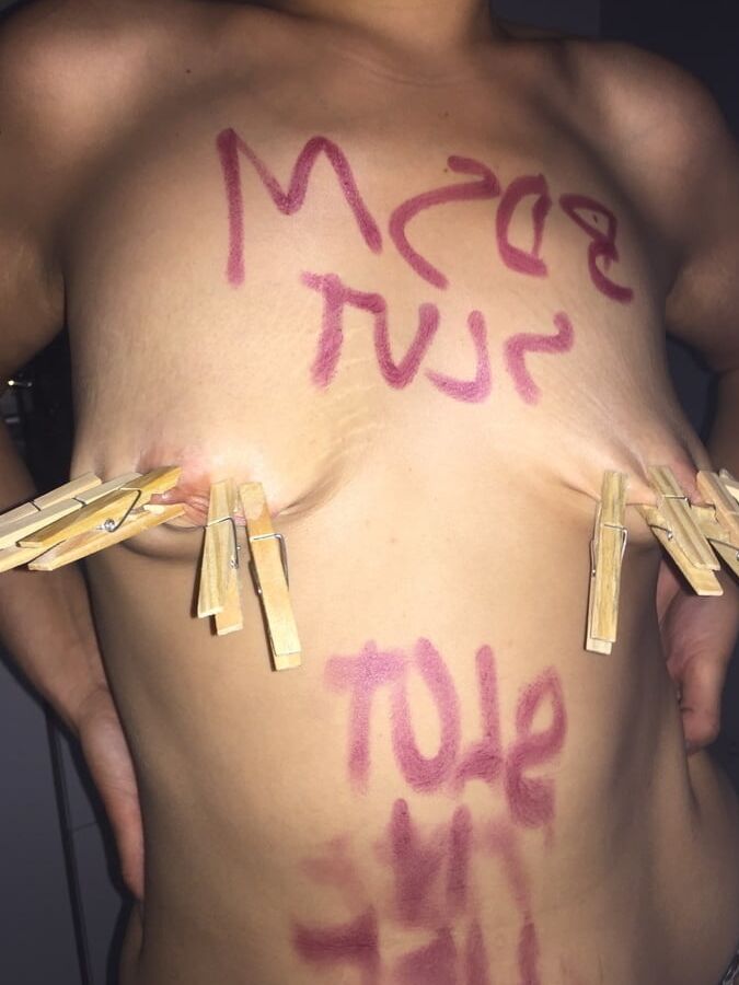 Pig Piss Slave Fuckmeat Hoe Arabia B yo Cunt from France